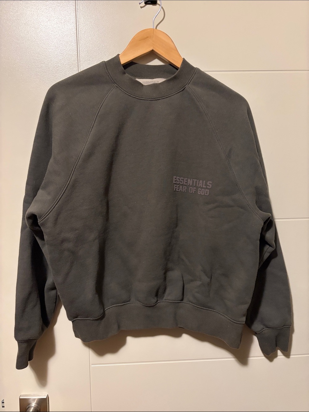Essentials Fear of God Crewneck Sweatshirt - Charcoal